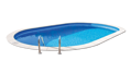 Planet Pool Exklusiv WHITE/Blue - bazén 600 x 320 x 150 cm