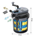 Heissner tlaková filtračná súprava s čerpadlom 2200 l/h, UV 7W, do 4 m³ HLF4000-00