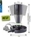 Odkalovač Heissner pre jazierka so stojanom do 40 m² F551-00