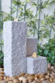 Fontána Heissner NEPTUN LED, sivá 016616-09