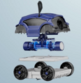 Automatický vysávač Planet Pool CF 100 AKU