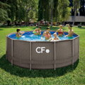 Bazén Planet Pool CF FRAME ratan - 366 x 122 cm