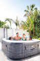 Whirlpool INTEX PureSpa Greystone Bubble Deluxe pre 6 osôb