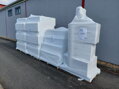 Kompletná bazénová súprava CF BLOCK DELUXE 6,0 x 3,0 x 1,5 m / 0,8 mm - sivá fólia (bazén, prémiová filtrácia, fólia, skimmer)