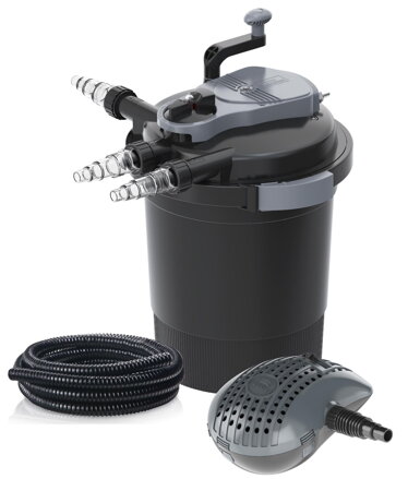 Heissner tlaková filtračná súprava s čerpadlom 4900 l/h, UV 24W, do 20 m3 FPU20000-00