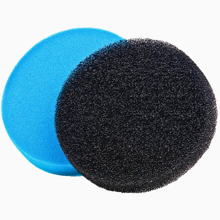 Náhradné filtračné dosky Heissner 10 ppi a 20 ppi okrúhle 2 ks, Ø2 2,5 x 7 cm ZF832-00