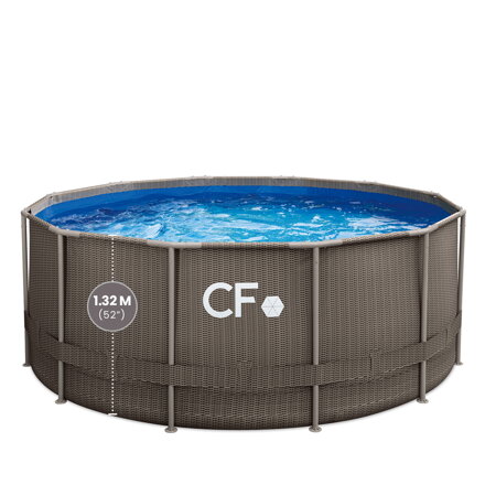Bazén Planet Pool CF FRAME ratan - 366 x 132 cm