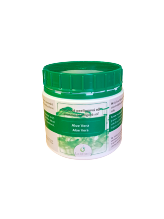 Exfoliačná soľ - Aloe Vera