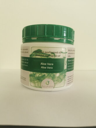 Exfoliačná soľ - Aloe Vera