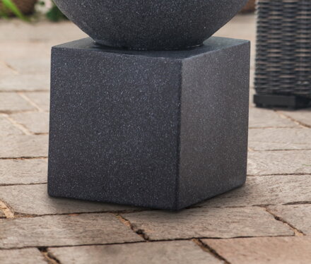 Podstavec pod fontánu Heissner CUBE, antrazit 016611-03