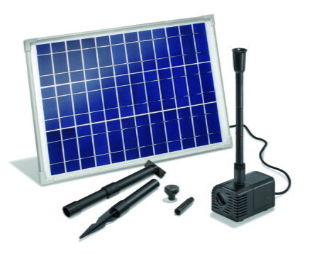 Súprava solárneho čerpadla HEISSNER s efektom 610 l/h vrátane 2 efektov SP610-00