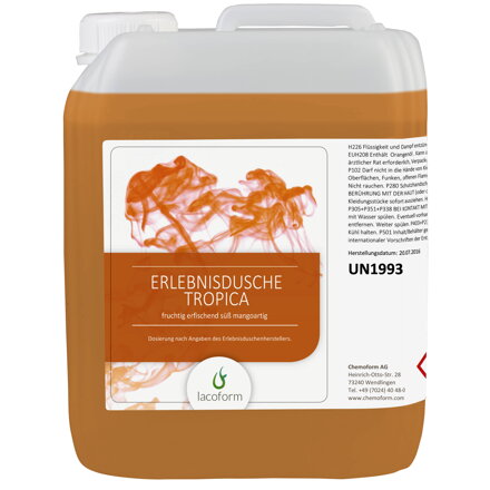 Esencia pre zážitkové sprchy Tropica