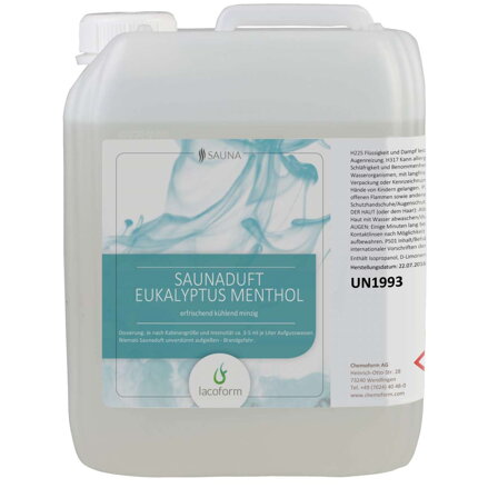Saunová esencia Eukalyptus - mentol
