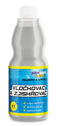 SILCO SILCOPOOL&SPA  VLOČKOVAČ A PREJASŇOVAČ Objem: 1 l