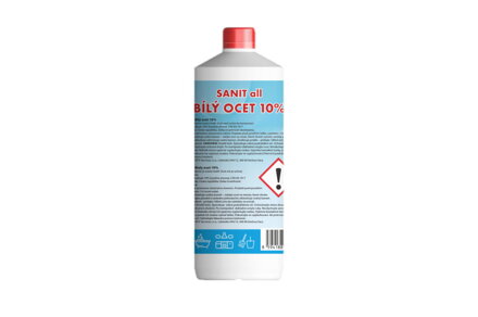 SANIT all biely ocot 10% 1 liter