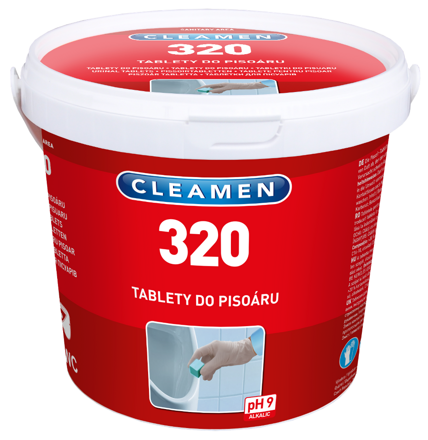 CLEAMEN 320 Deo tablety do pisoáru 1,5 kg