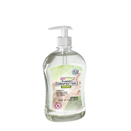 Dezinfekce na ruce H2O COOL disiCLEAN HAND DISINFECTION Objem: 0,5 l