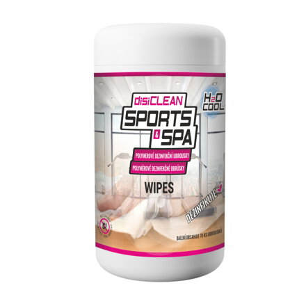 H2O COOL disiCLEAN SPORT & SPA WIPES Množstvo: 70 ks