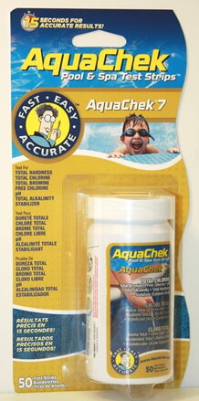 Testovacie prúžky AquaChek - 7v1