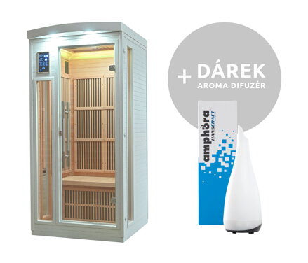 Infrasauna FRANCE SAUNA Soleil Blanc 1