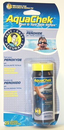 Testovacie prúžky AquaChek - peroxidový test 3v1...