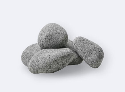 Saunové kamene HUUM 15 kg; priemer 5-10 cm; okrúhle