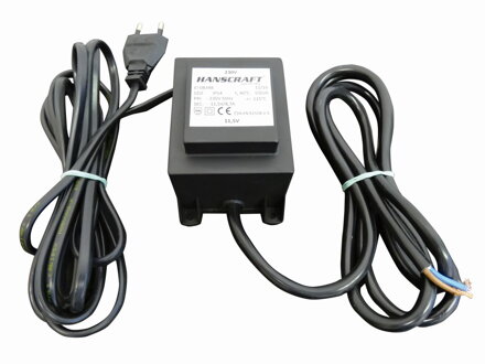 Bezpečnostný transformátor 50VA (230-11,5 V) uzavretý