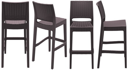 Barová stolička SPA PREMIUM+ (hnedá)