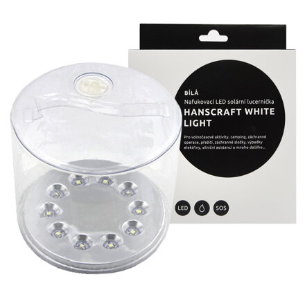 Nafukovacie LED solárne svietidlo HANSCRAFT LIGHT
