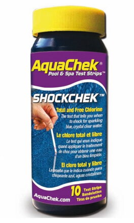 Testovacie prúžky AquaChek - celkový a voľný chlór