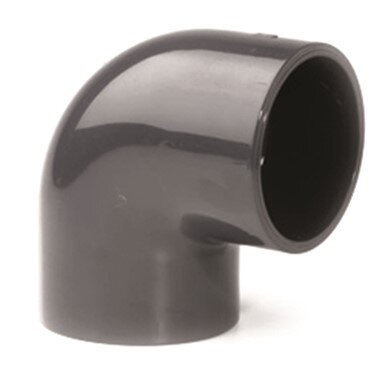 Koleno 90° lepidlo/lepidlo - priemer 63 mm - PT