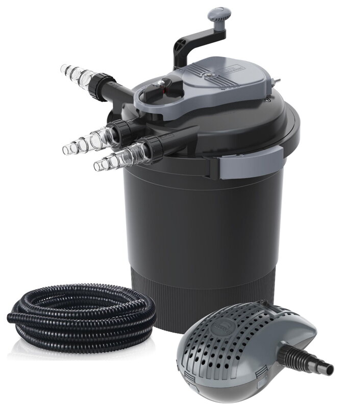 Heissner tlaková filtračná súprava s čerpadlom 4900 l/h, UV 24W, do 20 m3 FPU20000-00 Heissner tlaková filtračná súprava s čerpadlom 4900 l/h, UV 24W, do 20 m3 FPU20000-00