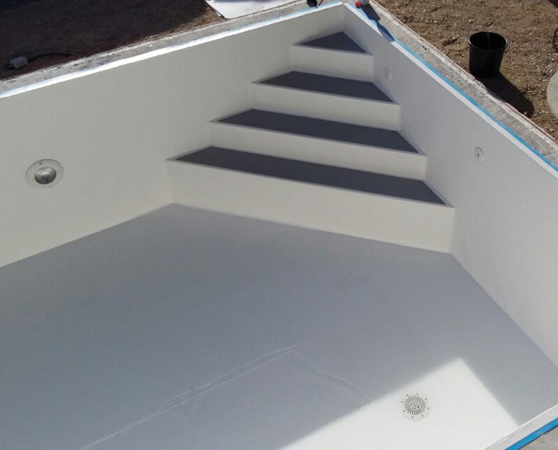 CF Blokové schodisko 45° 4-stupňové