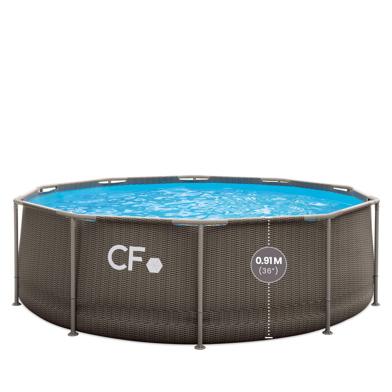 Bazén CF FRAME ratanový - 305 x 91 cm