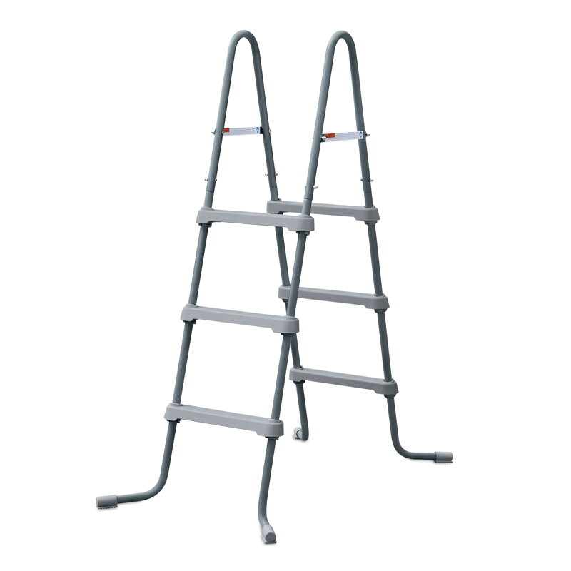 Schodíky do bazéna CF pre nadzemné bazény 0,91 m - sivé