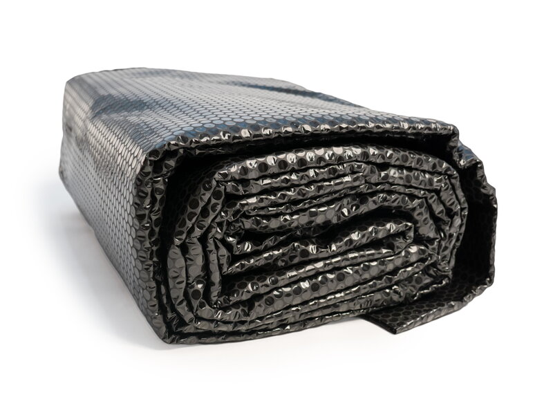 Solárna plachta CF pre bazény s priemerom plochy 4,6 m BLACK