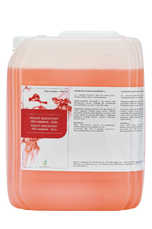 Mydlová pena pre HAMMAM ROSE 10 l Mydlová pena pre HAMMAM ROSE 10 l