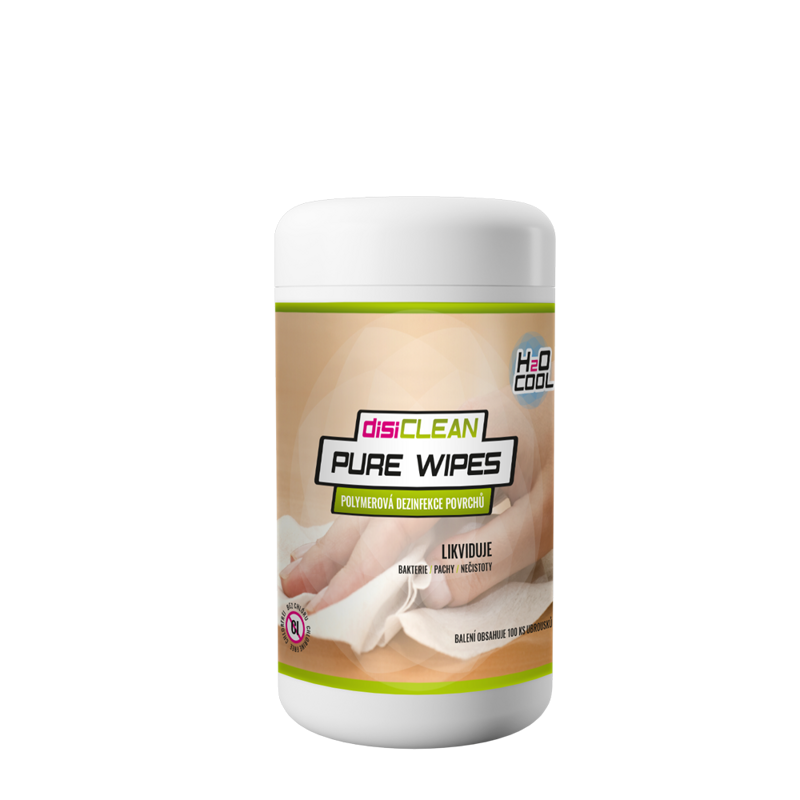 H2O COOL disiCLEAN PURE WIPES Množstvo: 70 ks