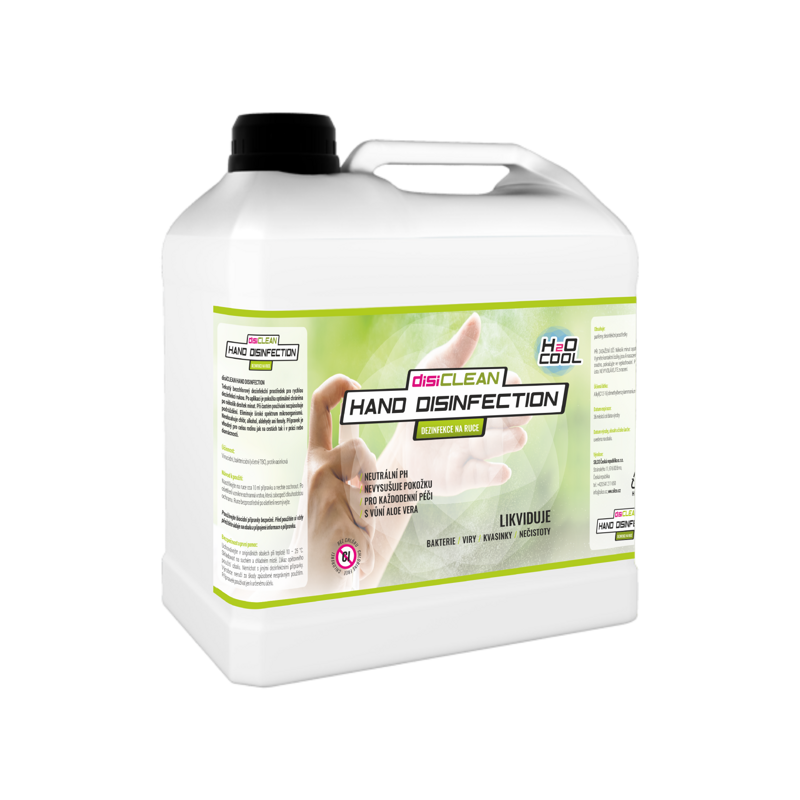 Dezinfekce na ruce H2O COOL disiCLEAN HAND DISINFECTION Objem: 3 l Dezinfekce na ruce H2O COOL disiCLEAN HAND DISINFECTION Objem: 3 l