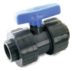 Guľový ventil dvojcestný lepiaci/lepiaci 40 mm - PT