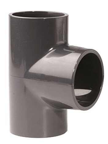 T-kus 90° lepidlo/lepidlo/lepidlo - priemer 75 mm - PT