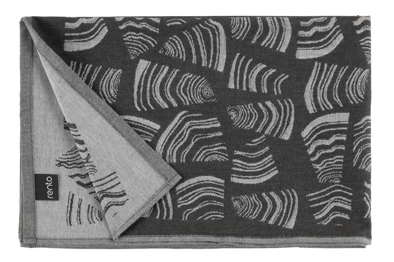 RENTO Rohož do sauny PINO 50x150 cm - čierna