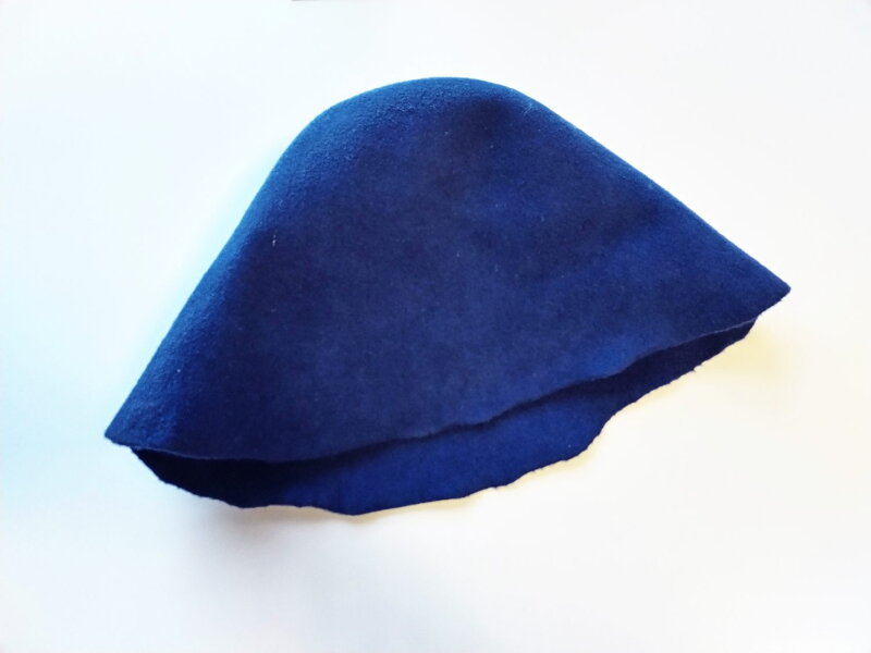 RENTO Saunová čiapka WOOL - tmavomodrá