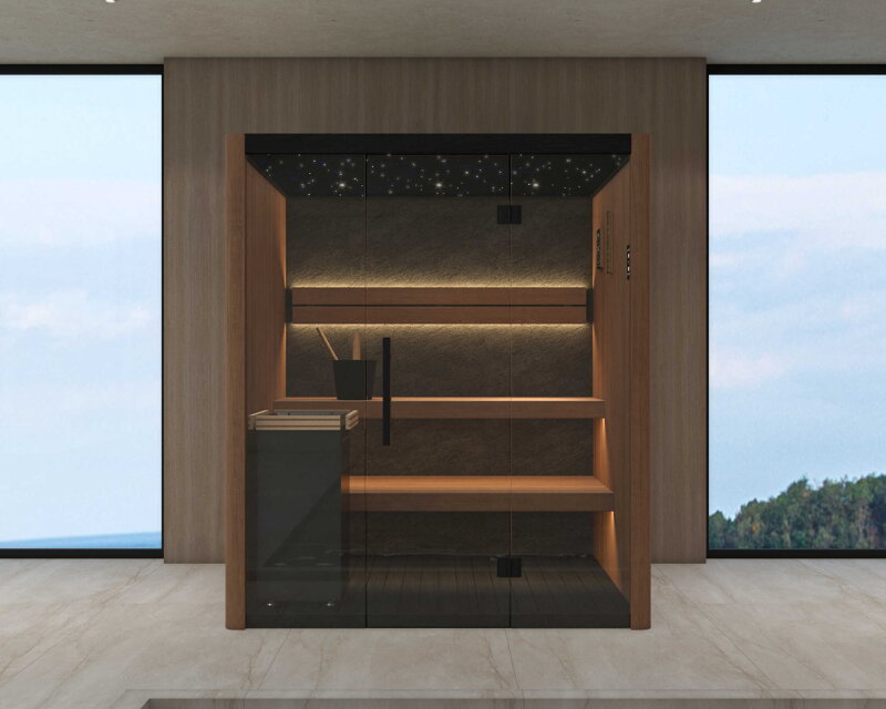 Vnútorná fínska sauna OKA Pure Essential 3